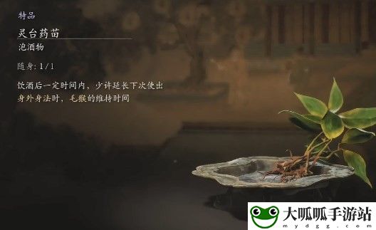 黑神话：悟空灵台药苗的效果 攻略明确优势