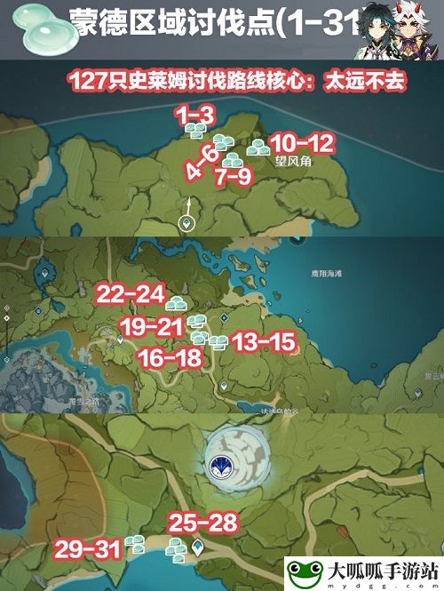 原神史莱姆位置分布图攻略2022